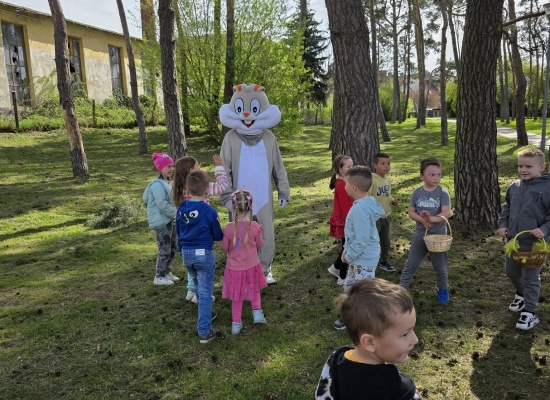 Zajączek z Zespołem Placówek Kultury w Wąsoszu
